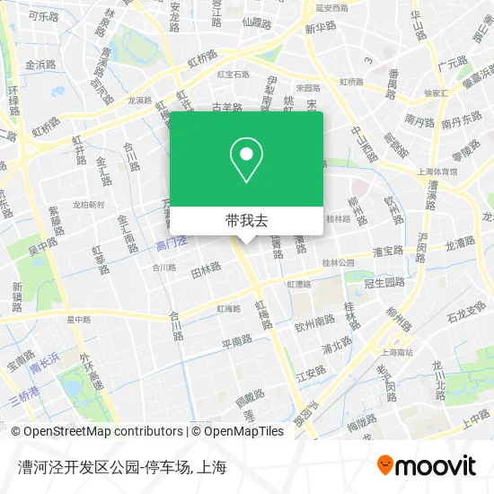 漕河泾开发区公园-停车场地图