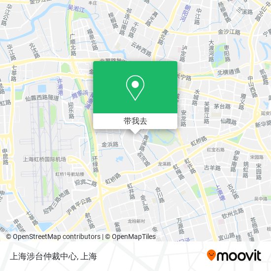 上海涉台仲裁中心地图