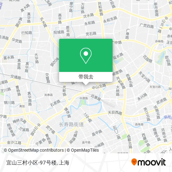 宜山三村小区-97号楼地图