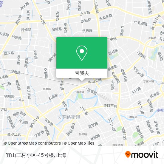 宜山三村小区-45号楼地图