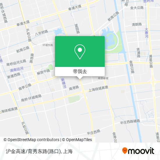 沪金高速/育秀东路(路口)地图