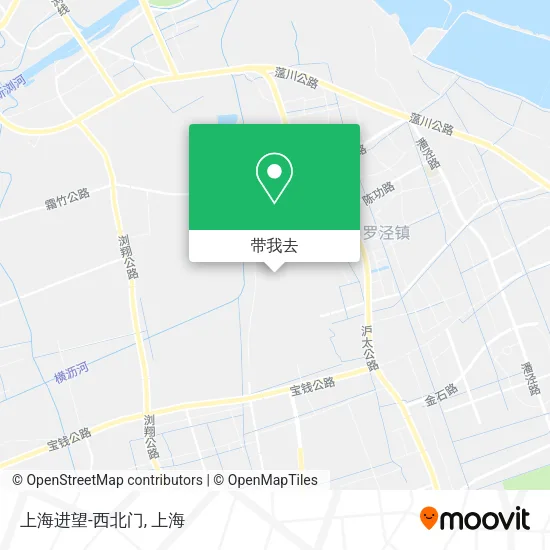 上海进望-西北门地图