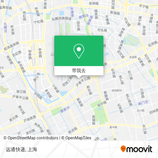 远通快递地图