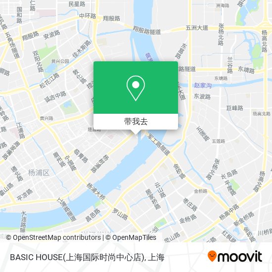 BASIC HOUSE(上海国际时尚中心店)地图