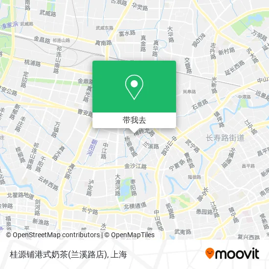桂源铺港式奶茶(兰溪路店)地图