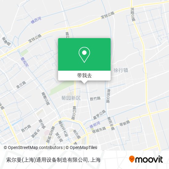 索尔曼(上海)通用设备制造有限公司地图