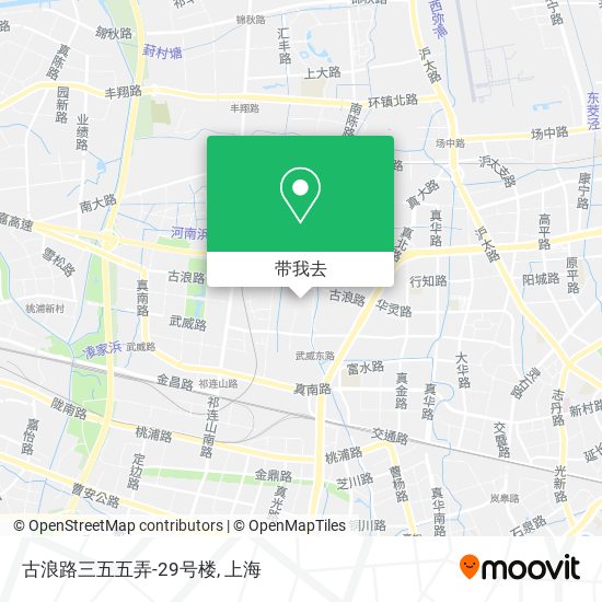 古浪路三五五弄-29号楼地图