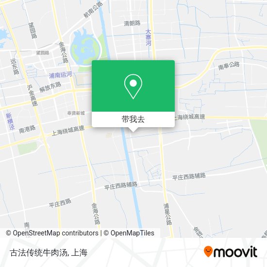 古法传统牛肉汤地图
