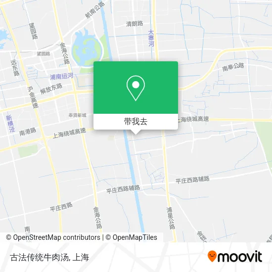 古法传统牛肉汤地图