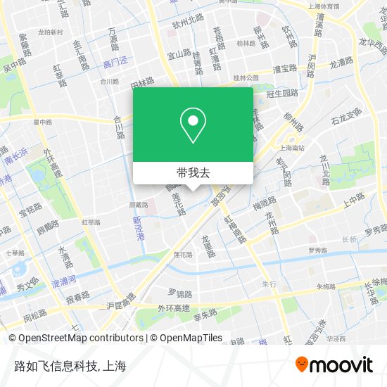 路如飞信息科技地图