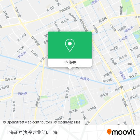 上海证券(九亭营业部)地图