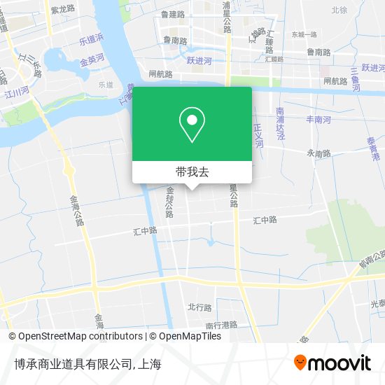 博承商业道具有限公司地图