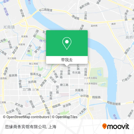 思缘商务宾馆有限公司地图