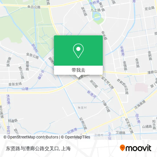 东贤路与漕廊公路交叉口地图
