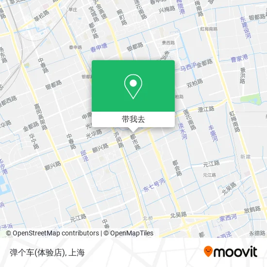 弹个车(体验店)地图