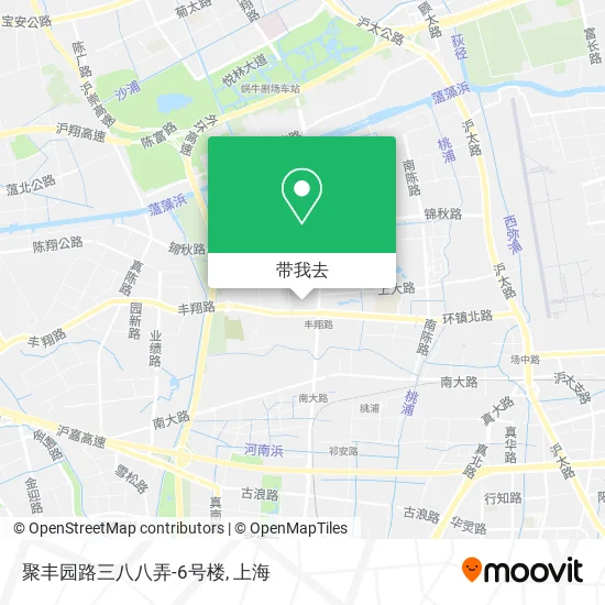 聚丰园路三八八弄-6号楼地图