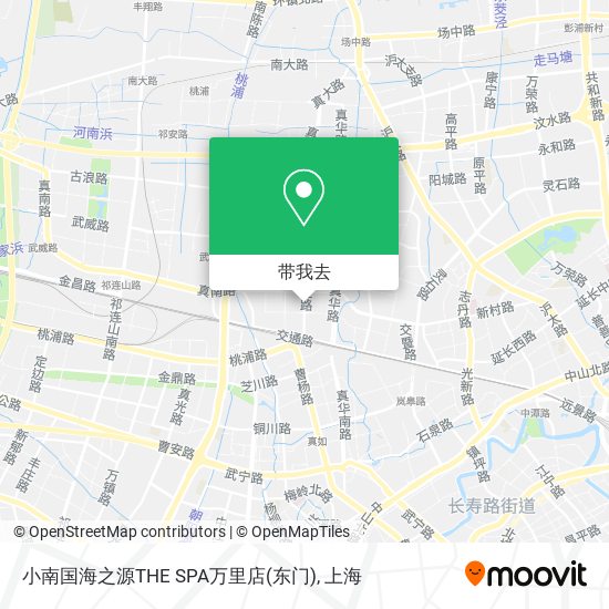 小南国海之源THE SPA万里店(东门)地图