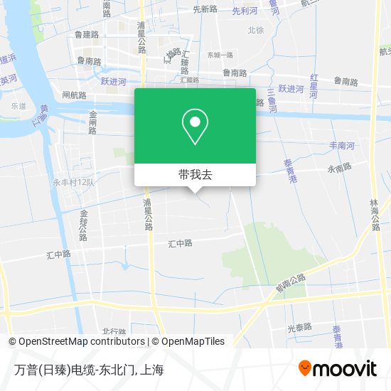 万普(日臻)电缆-东北门地图