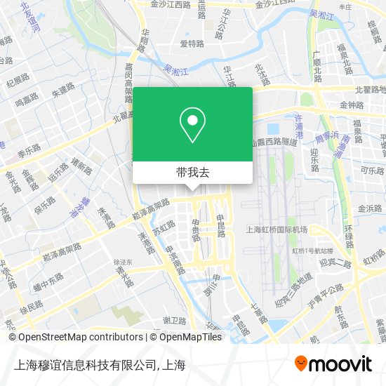 上海穆谊信息科技有限公司地图