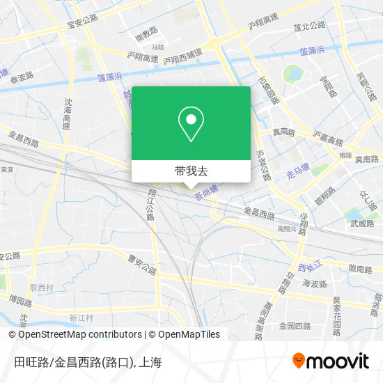 田旺路/金昌西路(路口)地图