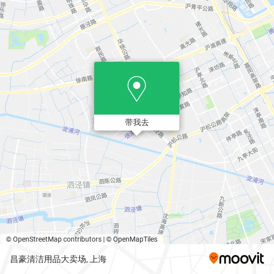 昌豪清洁用品大卖场地图