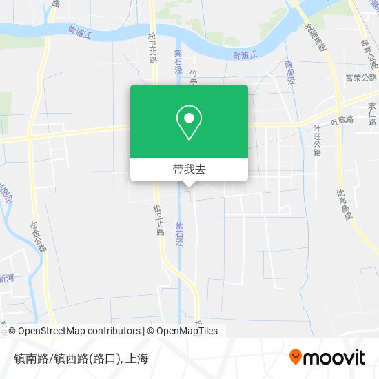 镇南路/镇西路(路口)地图