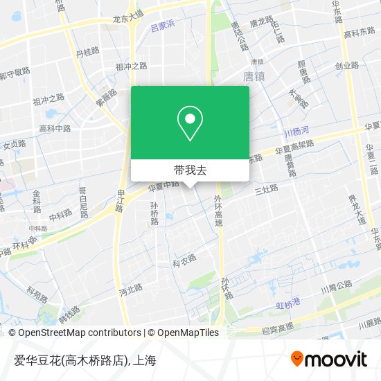 爱华豆花(高木桥路店)地图