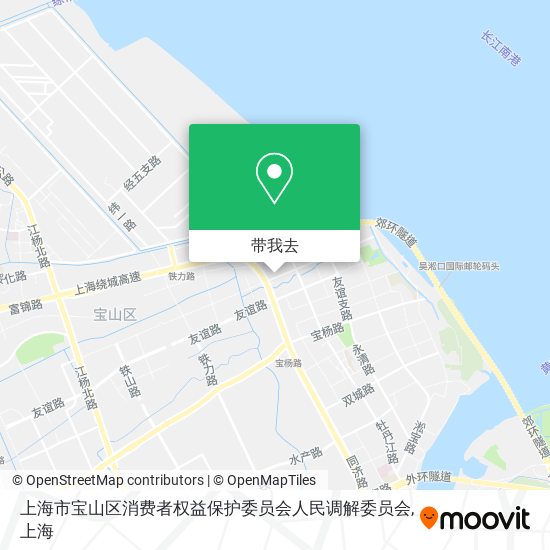 上海市宝山区消费者权益保护委员会人民调解委员会地图
