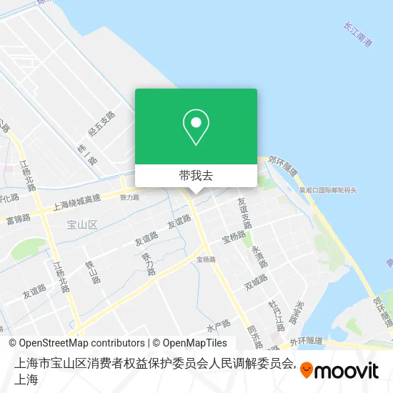 上海市宝山区消费者权益保护委员会人民调解委员会地图