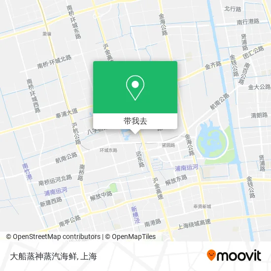 大船蒸神蒸汽海鲜地图
