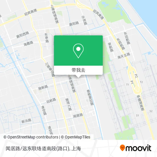 闻居路/远东联络道南段(路口)地图