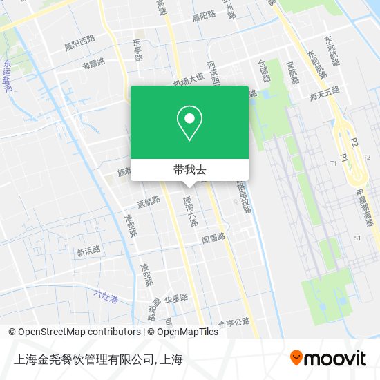 上海金尧餐饮管理有限公司地图