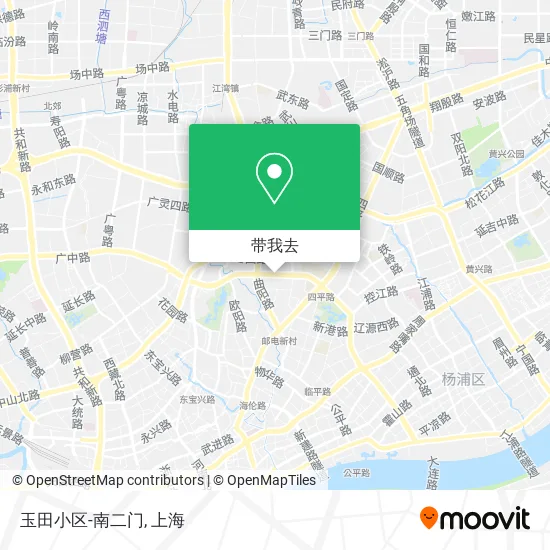 玉田小区-南二门地图