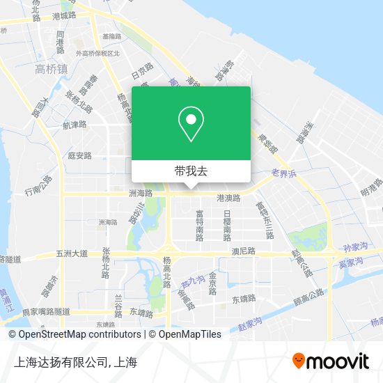 上海达扬有限公司地图
