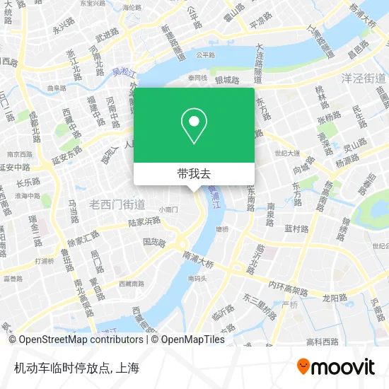 机动车临时停放点地图