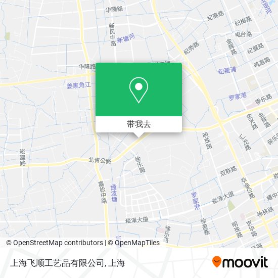 上海飞顺工艺品有限公司地图