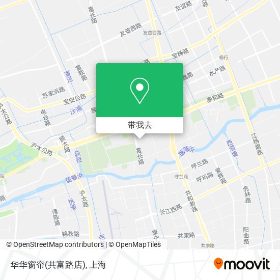 华华窗帘(共富路店)地图