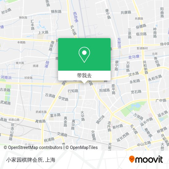 小家园棋牌会所地图
