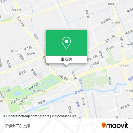 帝豪KTV地图