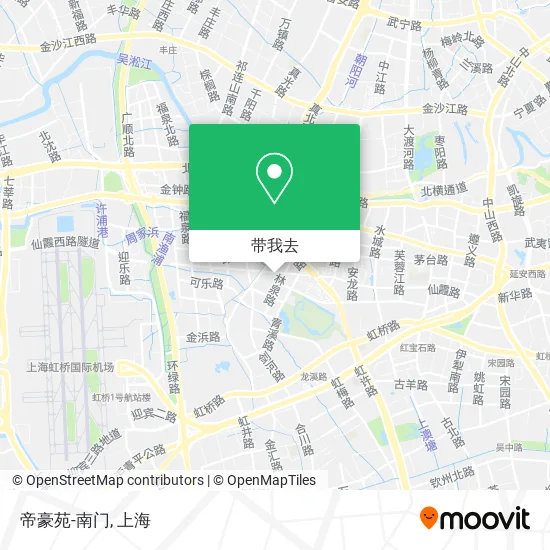 帝豪苑-南门地图