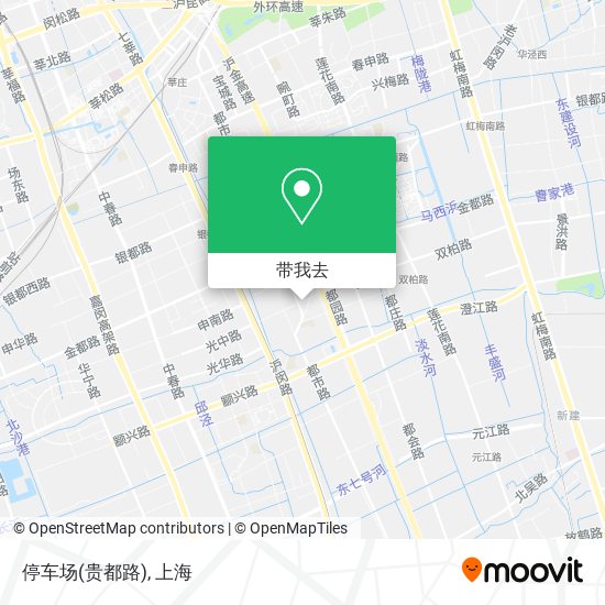 停车场(贵都路)地图
