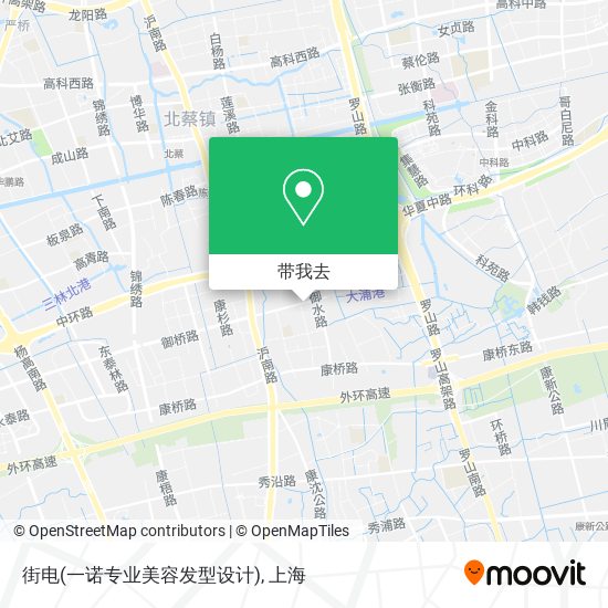 街电(一诺专业美容发型设计)地图