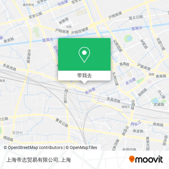 上海帝志贸易有限公司地图