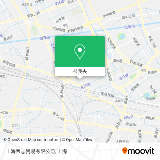 上海帝志贸易有限公司地图