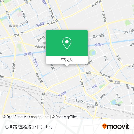 惠亚路/嘉程路(路口)地图