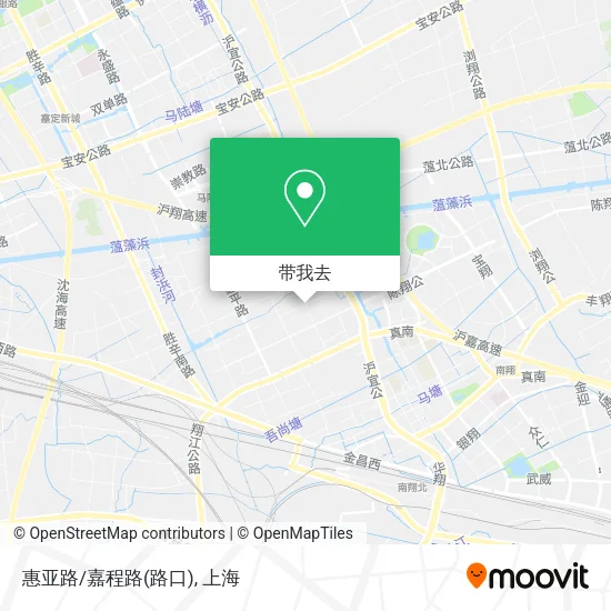 惠亚路/嘉程路(路口)地图