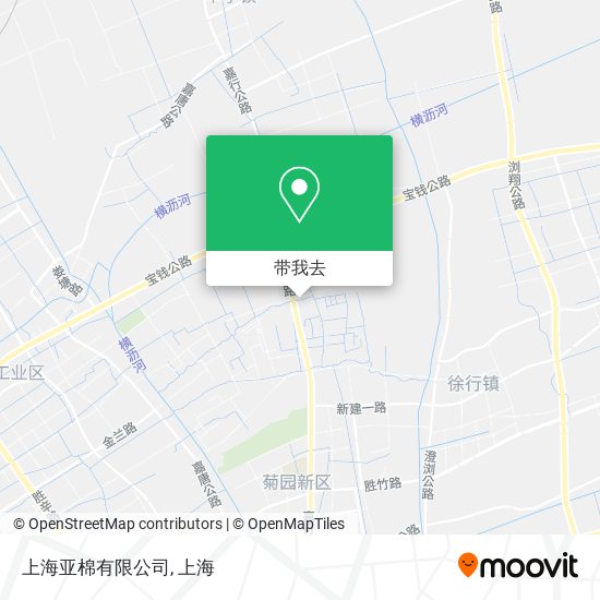 上海亚棉有限公司地图