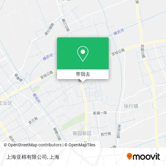 上海亚棉有限公司地图