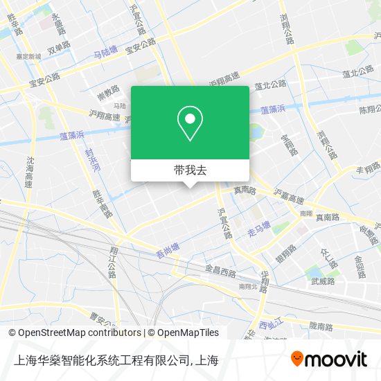 上海华燊智能化系统工程有限公司地图