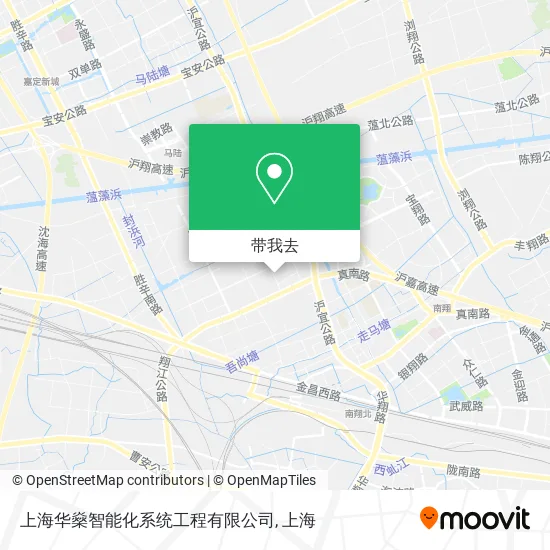 上海华燊智能化系统工程有限公司地图